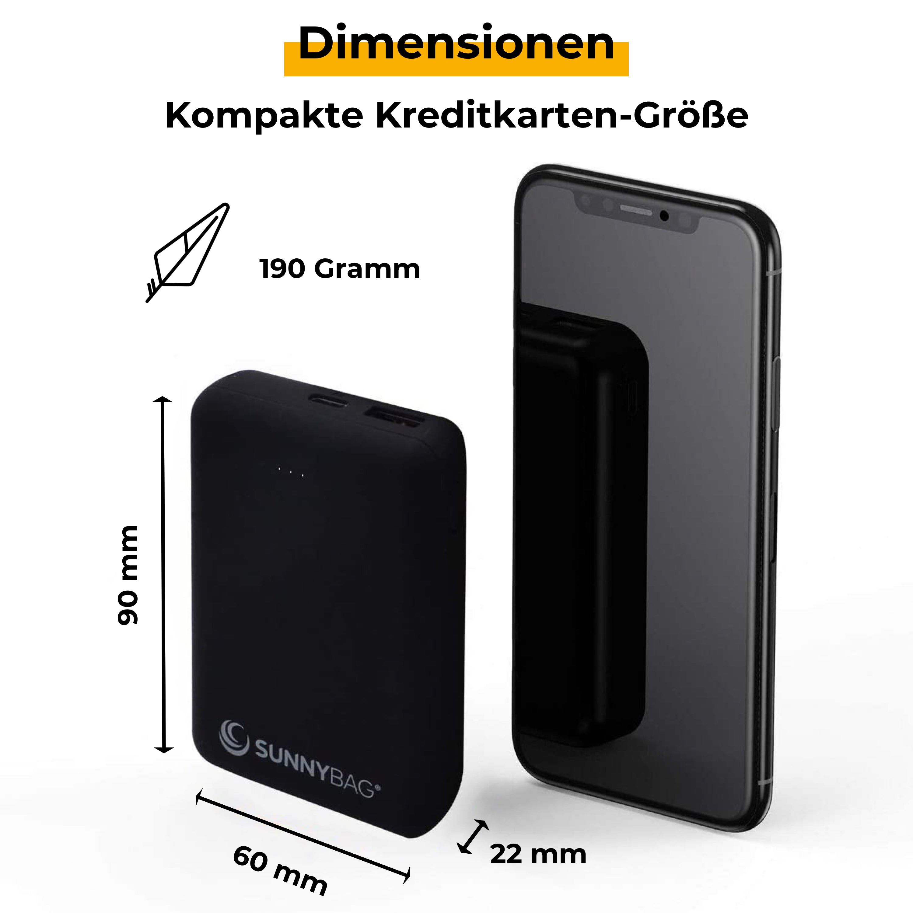Sunnybag POWERBANK 10.000mAh FBM
